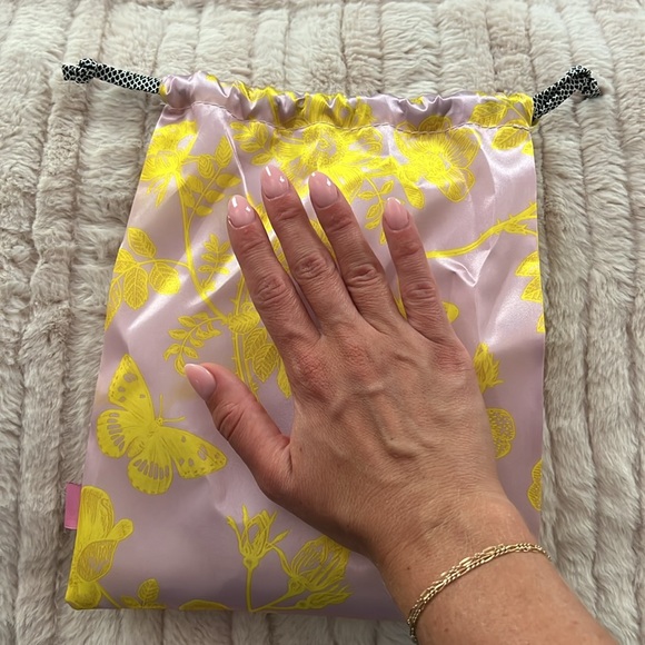 Mini Drawstring Makeup Bag - Picture 2 of 2